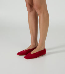 Brash Scarlet Suede - Tony Bianco On Sale