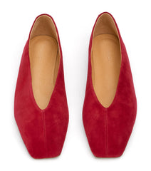 Brash Scarlet Suede - Tony Bianco On Sale