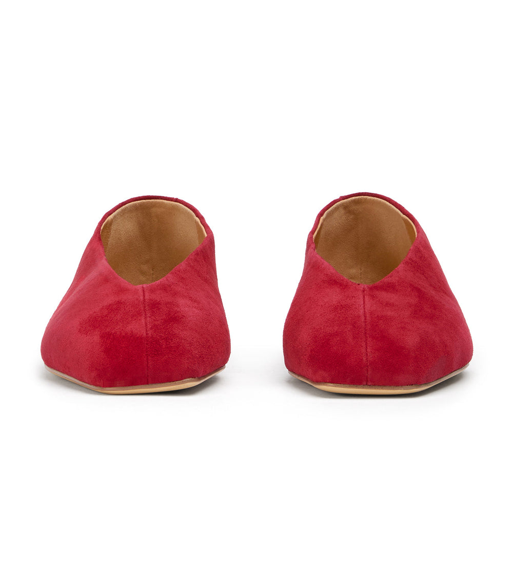 Brash Scarlet Suede - Tony Bianco On Sale