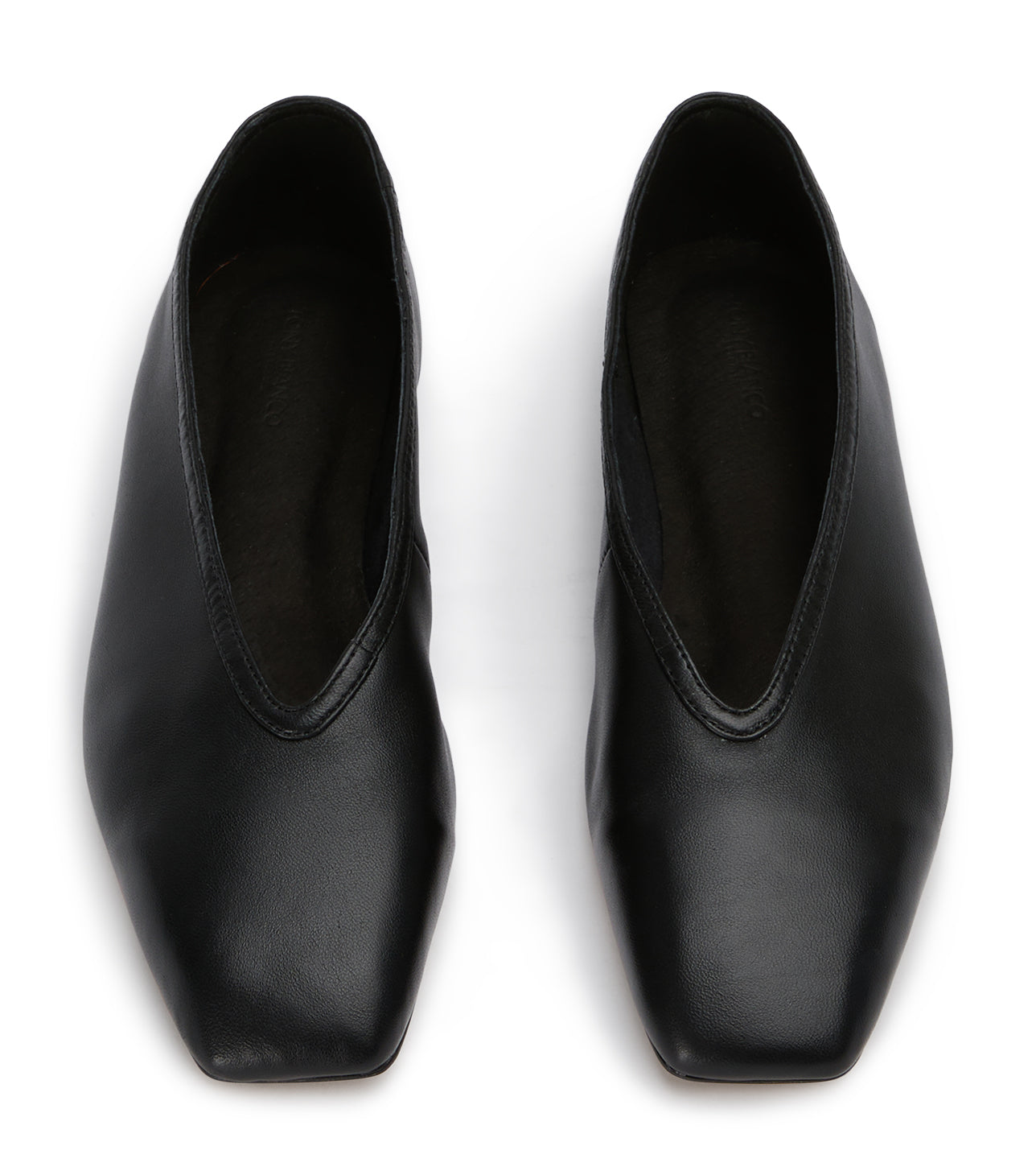Bianca Black Nappa Flats - Tony Bianco Sale