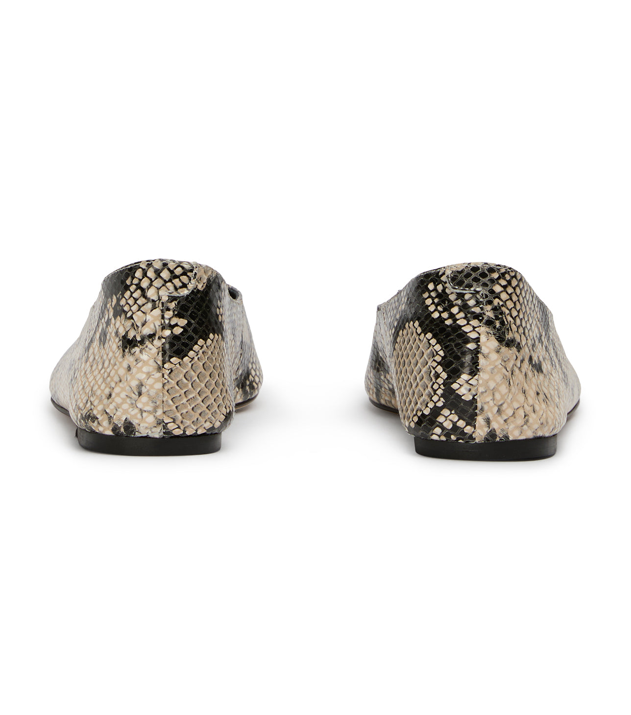 Joop Ecru Snake Flats - Tony Bianco Discount