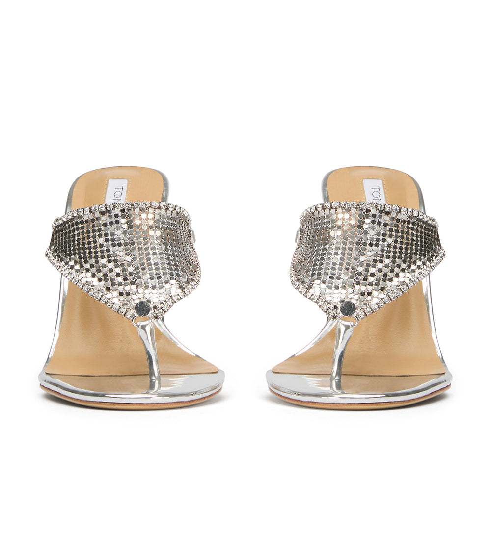 Demure Silver Glomesh - Tony Bianco On Sale