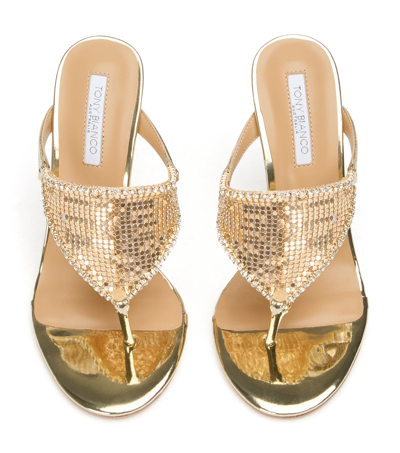 Demure Gold Glomesh - Tony Bianco For Sale
