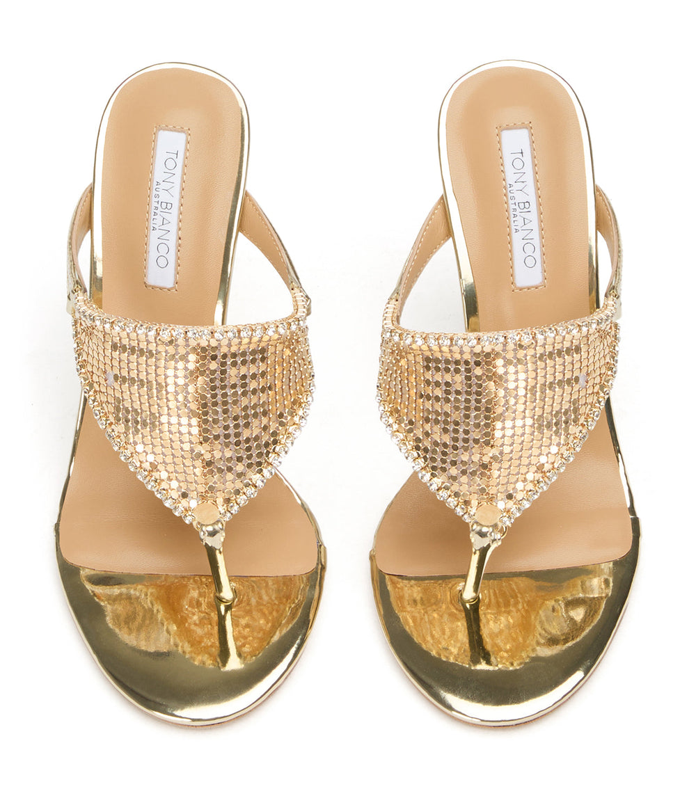 Demure Gold Glomesh - Tony Bianco For Sale