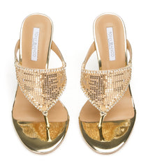 Demure Gold Glomesh - Tony Bianco For Sale