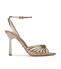 Maxos Amber Nappa Metallic Heels - Tony Bianco US