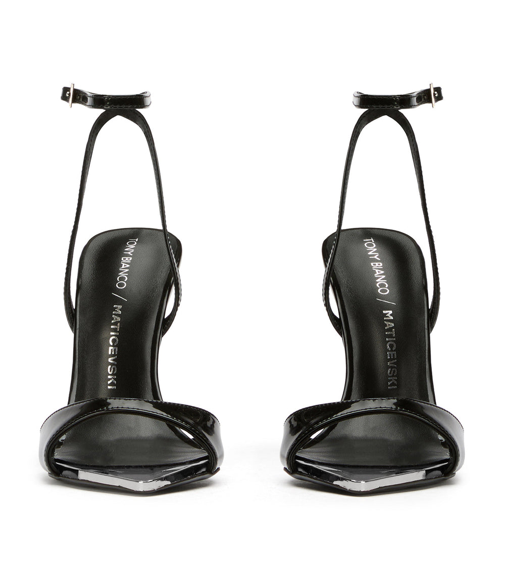Motion Black Patent - Tony Bianco Discount