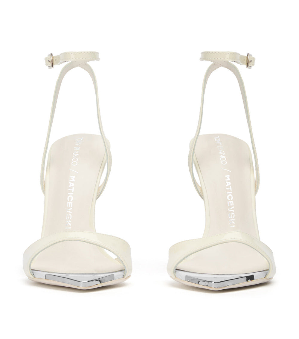 Motion White Patent - Tony Bianco Outlet