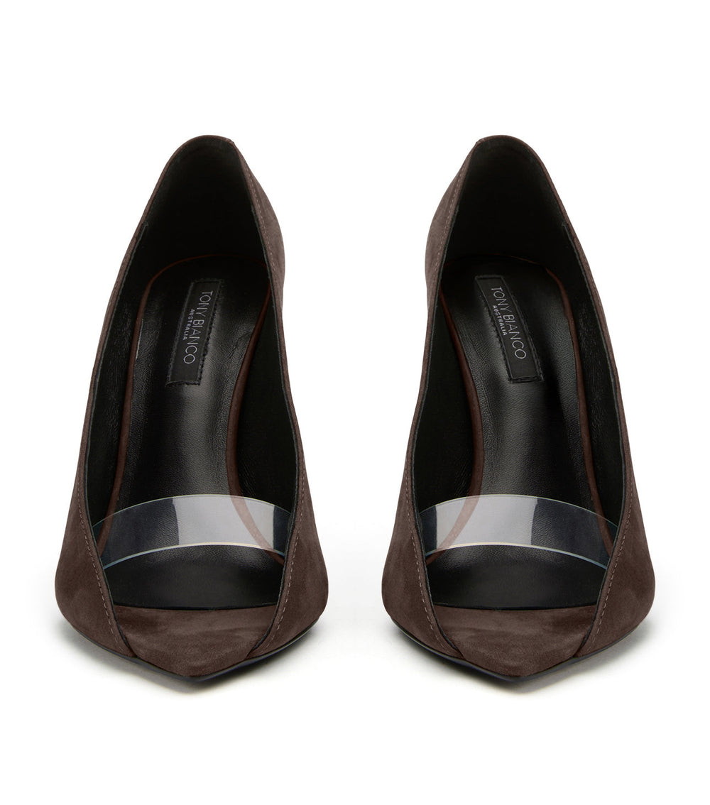 Matrix Espresso Suede - Tony Bianco Sale