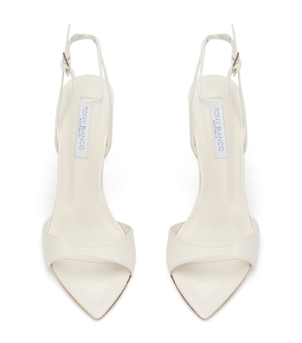 Molly White Nappa - Tony Bianco Online Shop
