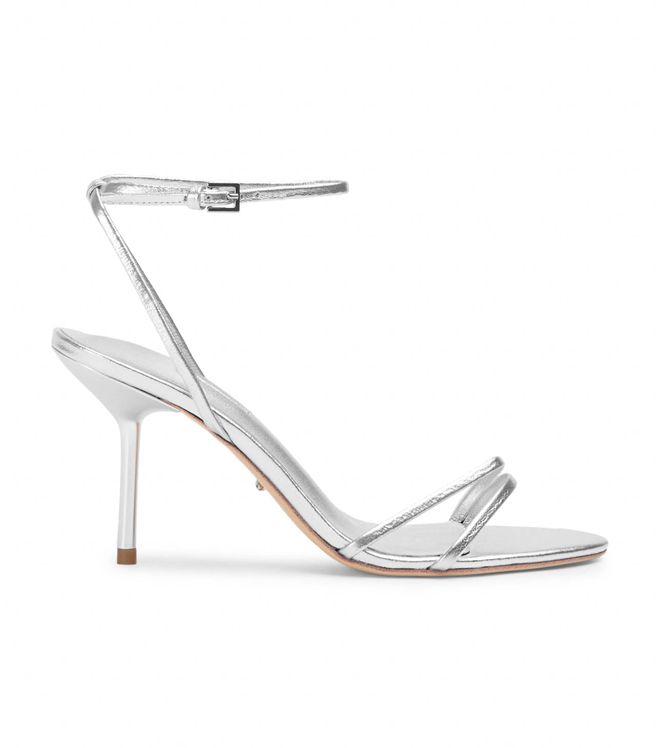 Mariah Silver Nappa Metallic - Tony Bianco Online