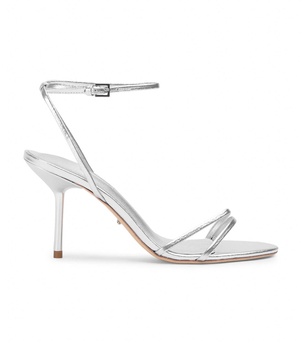 Mariah Silver Nappa Metallic - Tony Bianco Online