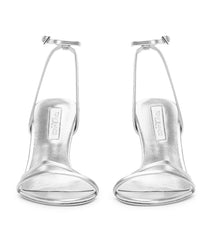 Mariah Silver Nappa Metallic - Tony Bianco Online