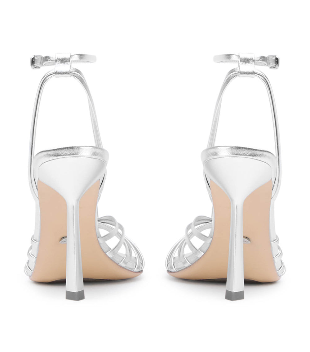 Maxos Silver Nappa Metallic - Tony Bianco Outlet