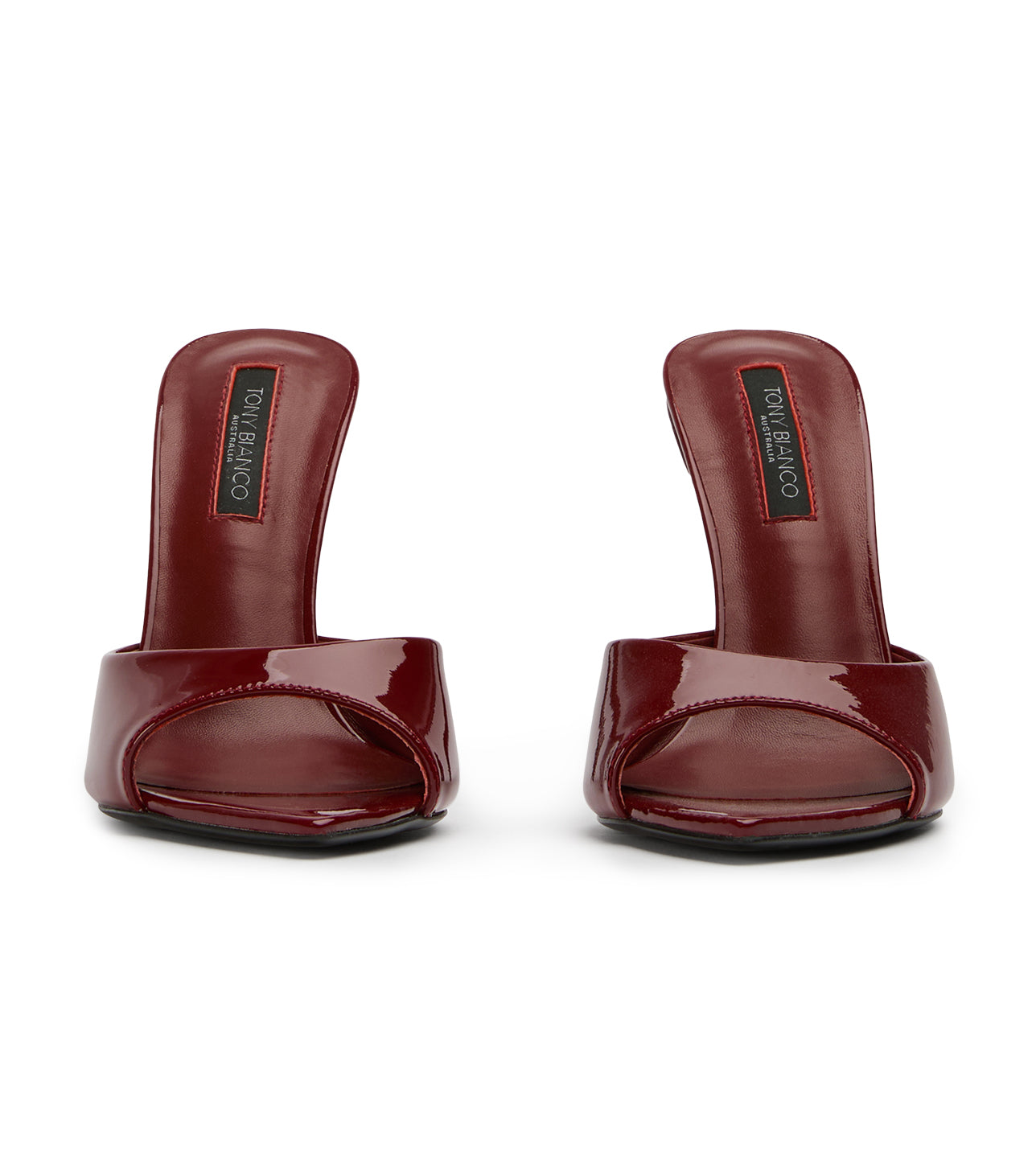 Malibu Bordeaux Patent Heels - Tony Bianco Discount