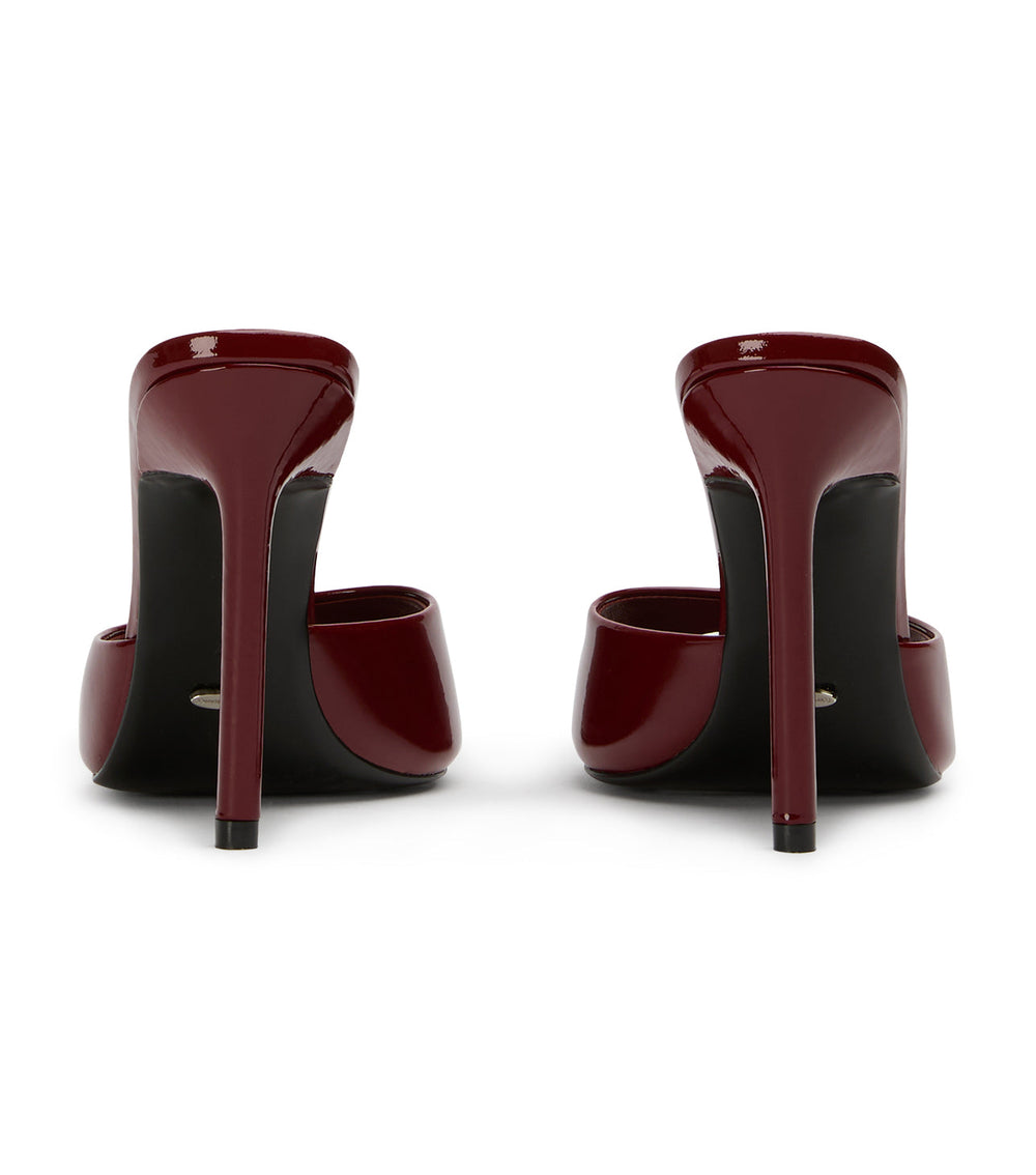 Malibu Bordeaux Patent Heels - Tony Bianco Discount