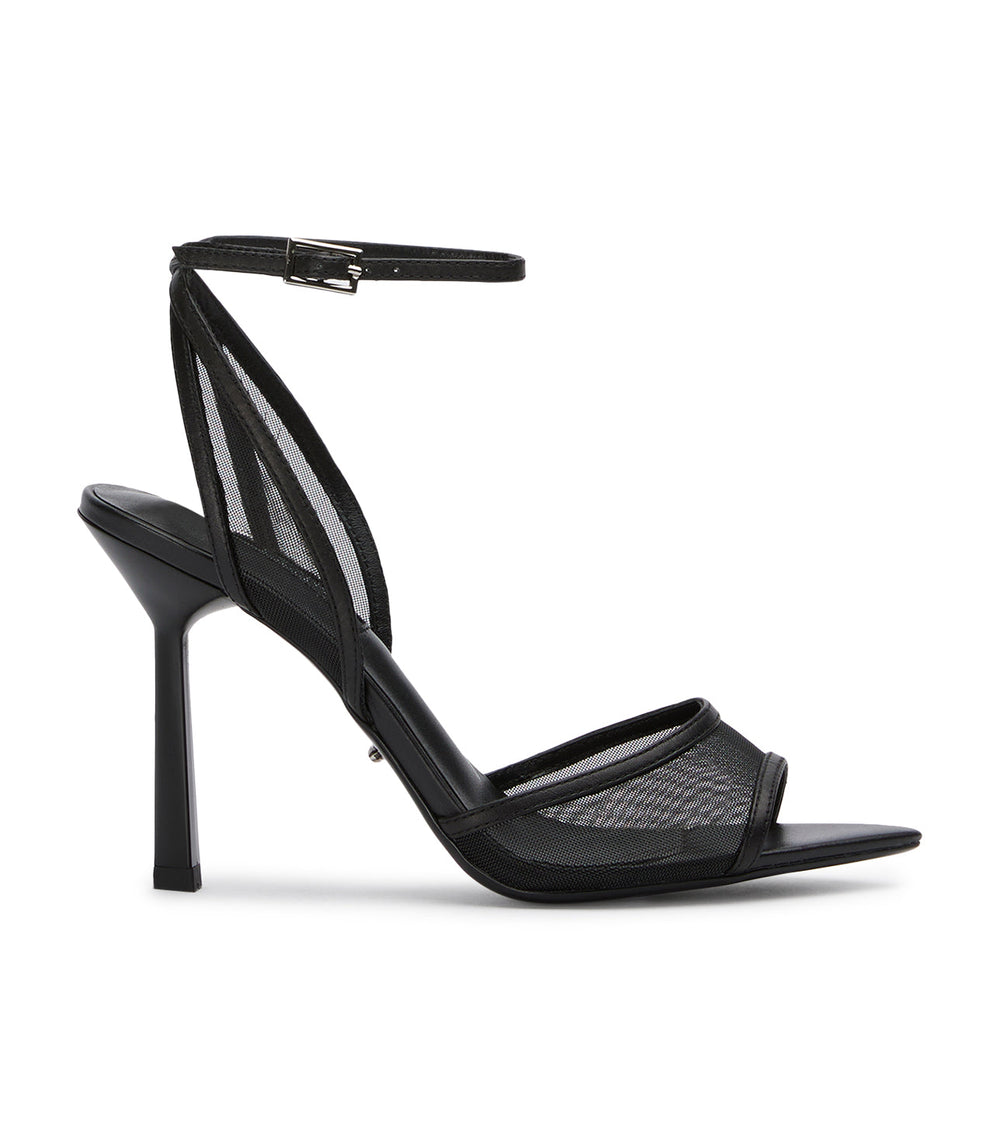 Miley Black Nylon/Black Heels - Tony Bianco For Sale