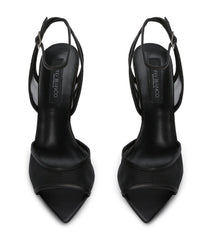 Miley Black Nylon/Black Heels - Tony Bianco For Sale