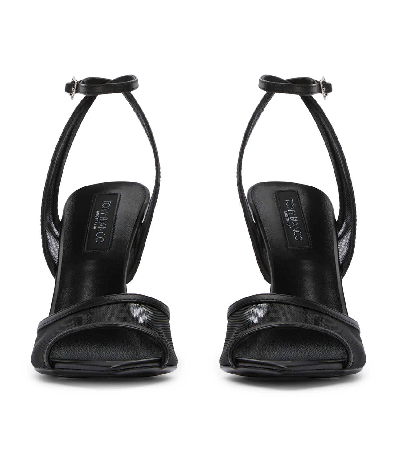 Miley Black Nylon/Black Heels - Tony Bianco For Sale