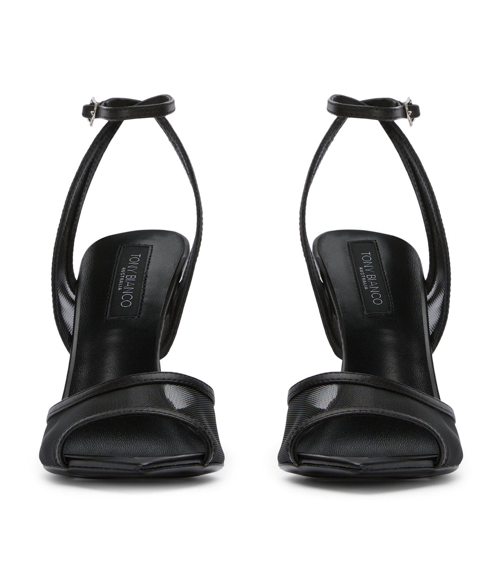 Miley Black Nylon/Black Heels - Tony Bianco For Sale