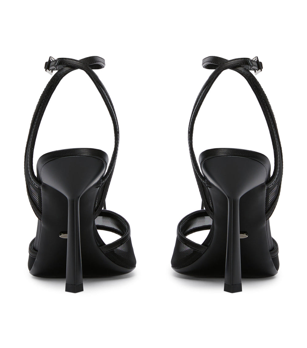 Miley Black Nylon/Black Heels - Tony Bianco For Sale