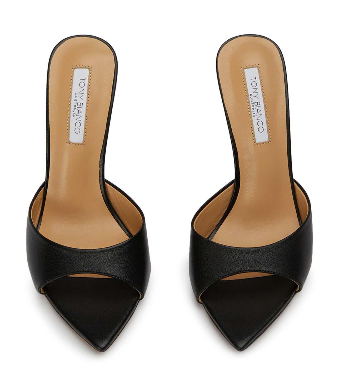 Malibu Black Como Heels - Tony Bianco Outlet
