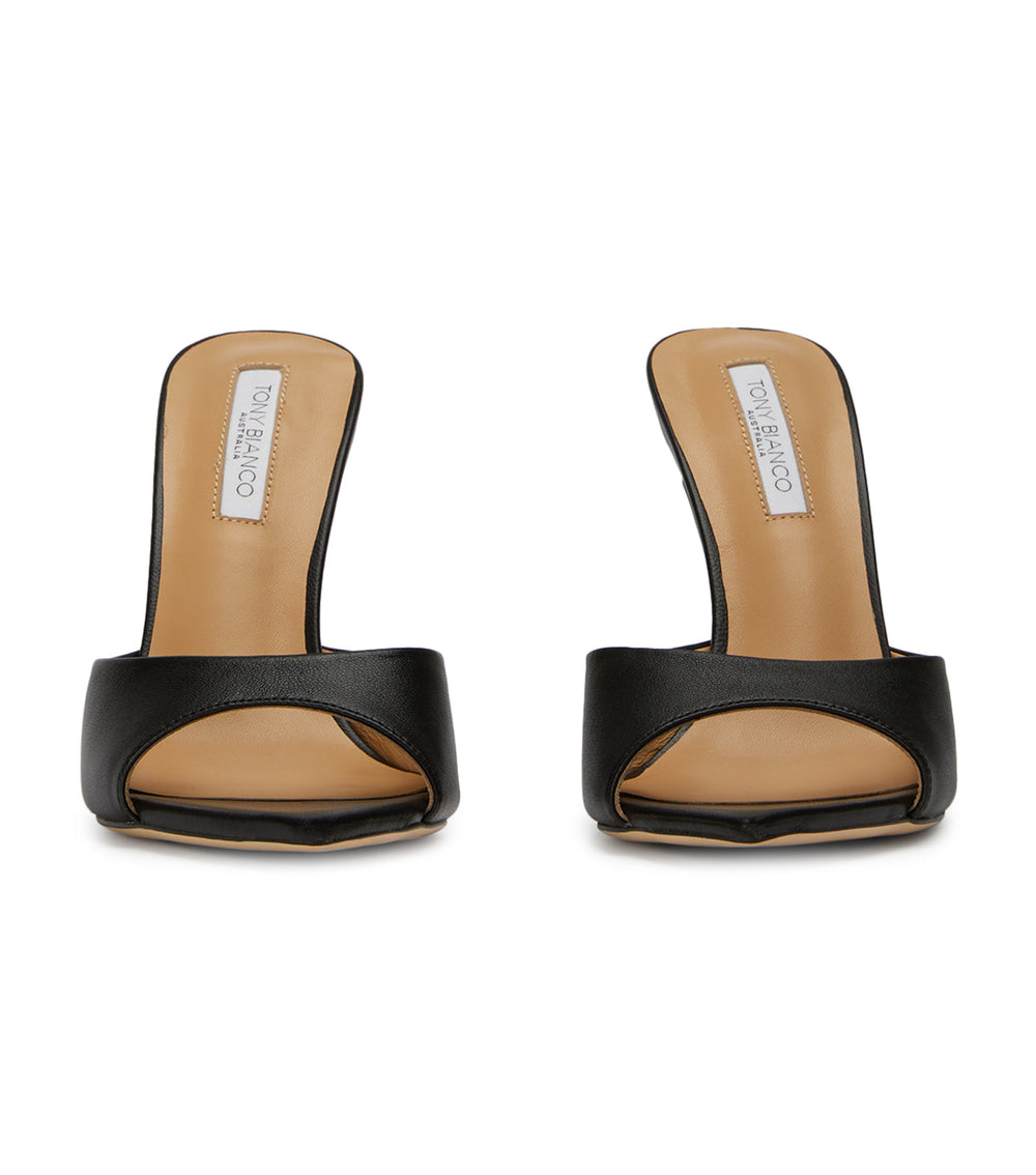 Malibu Black Como Heels - Tony Bianco Outlet