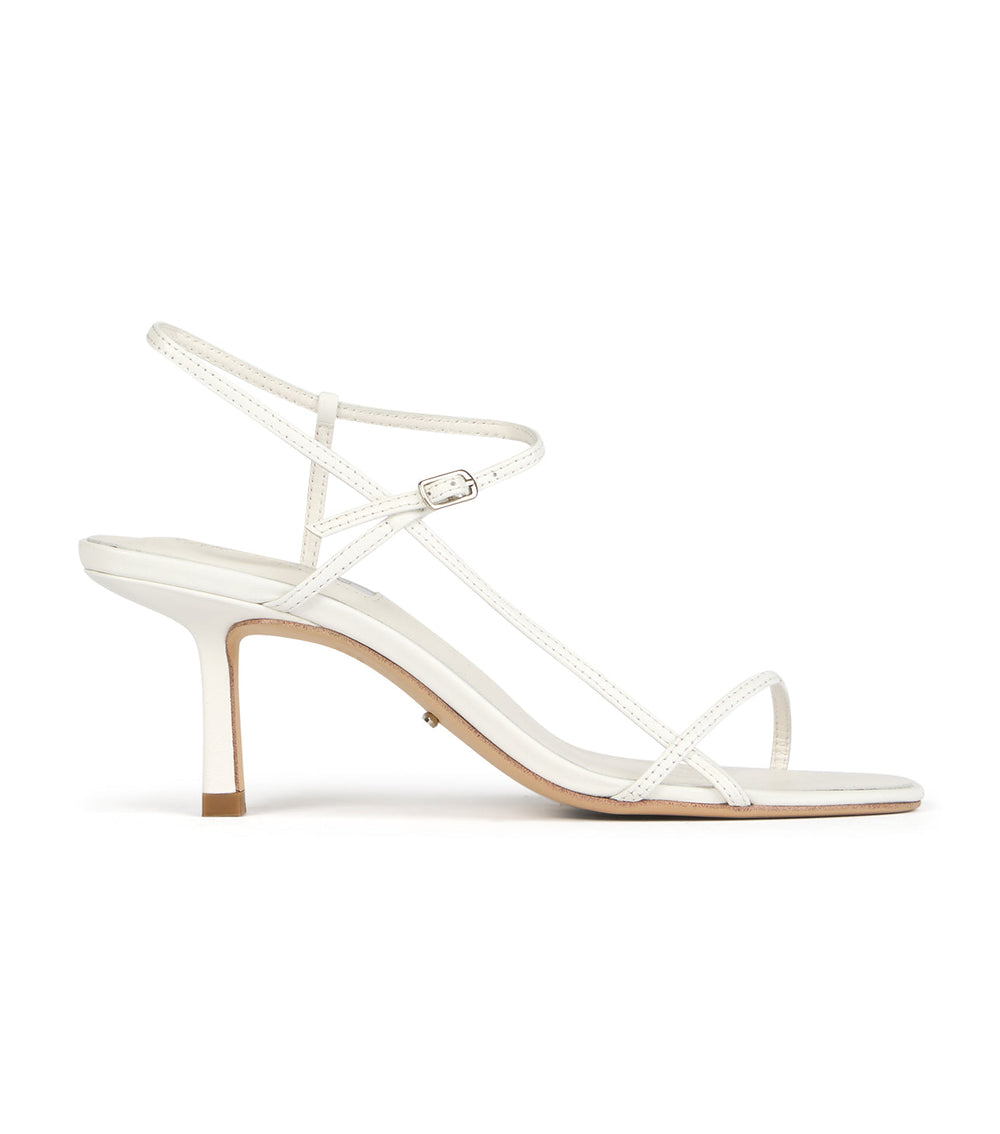 Caprice White Kid Heels - Tony Bianco Online Shop