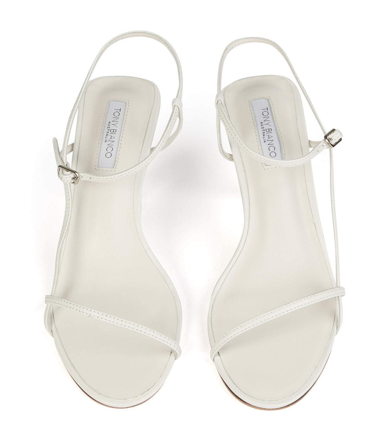 Caprice White Kid Heels - Tony Bianco Online Shop