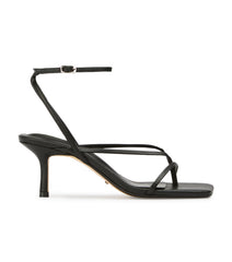 Avi Black Nappa Heels - Tony Bianco US