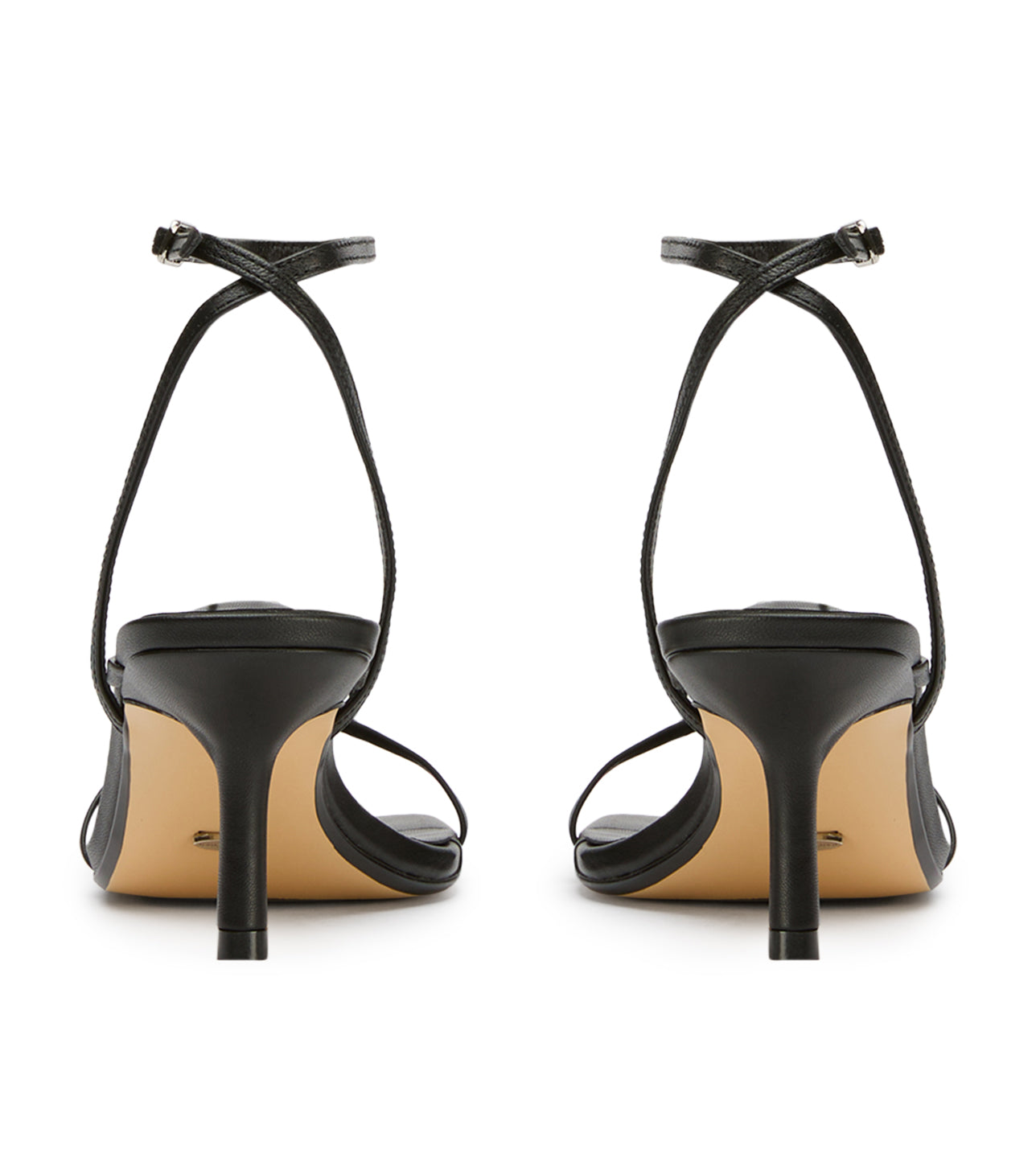 Avi Black Nappa Heels - Tony Bianco US