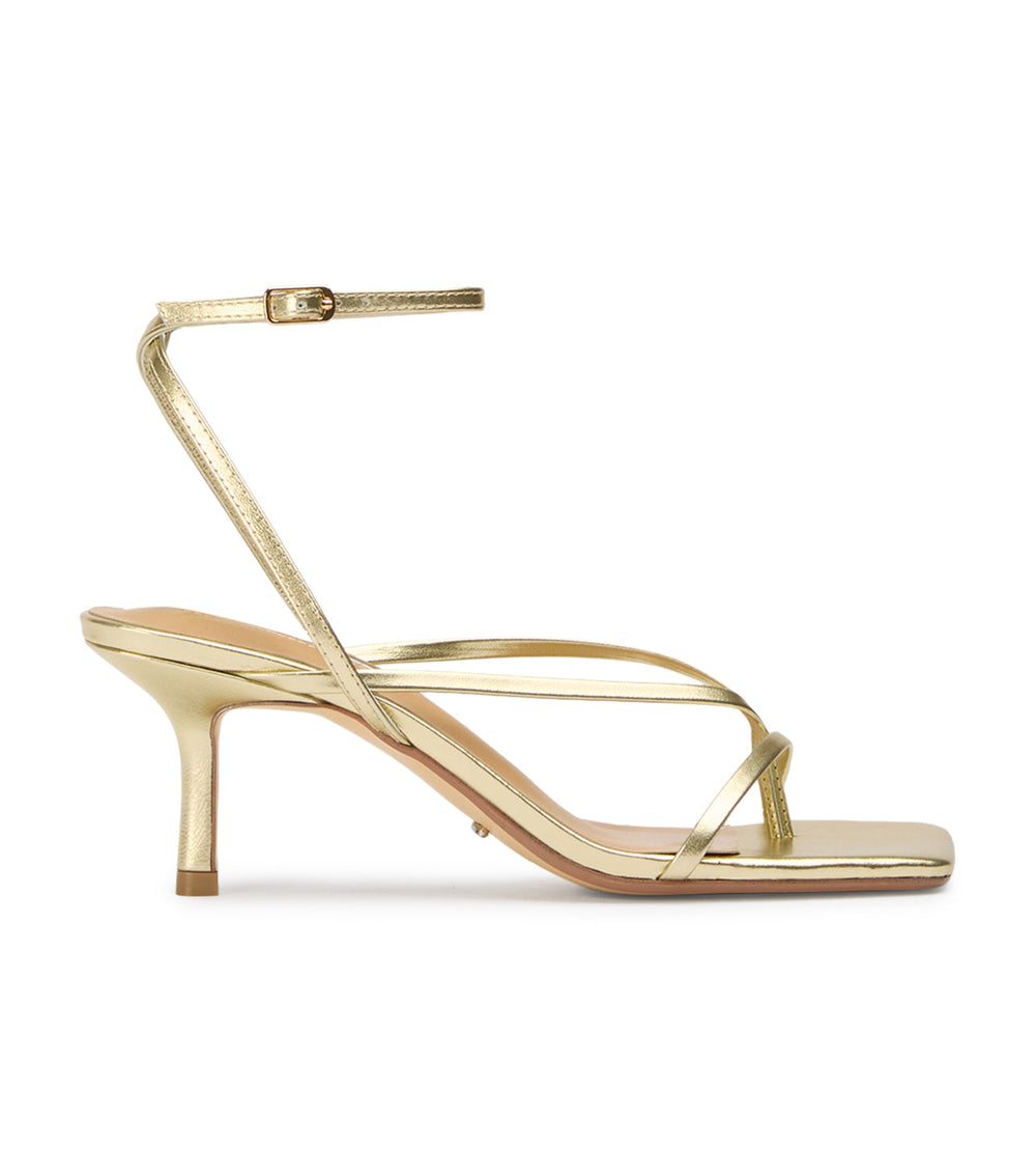 Avi Gold Nappa Metallic - Tony Bianco For Sale