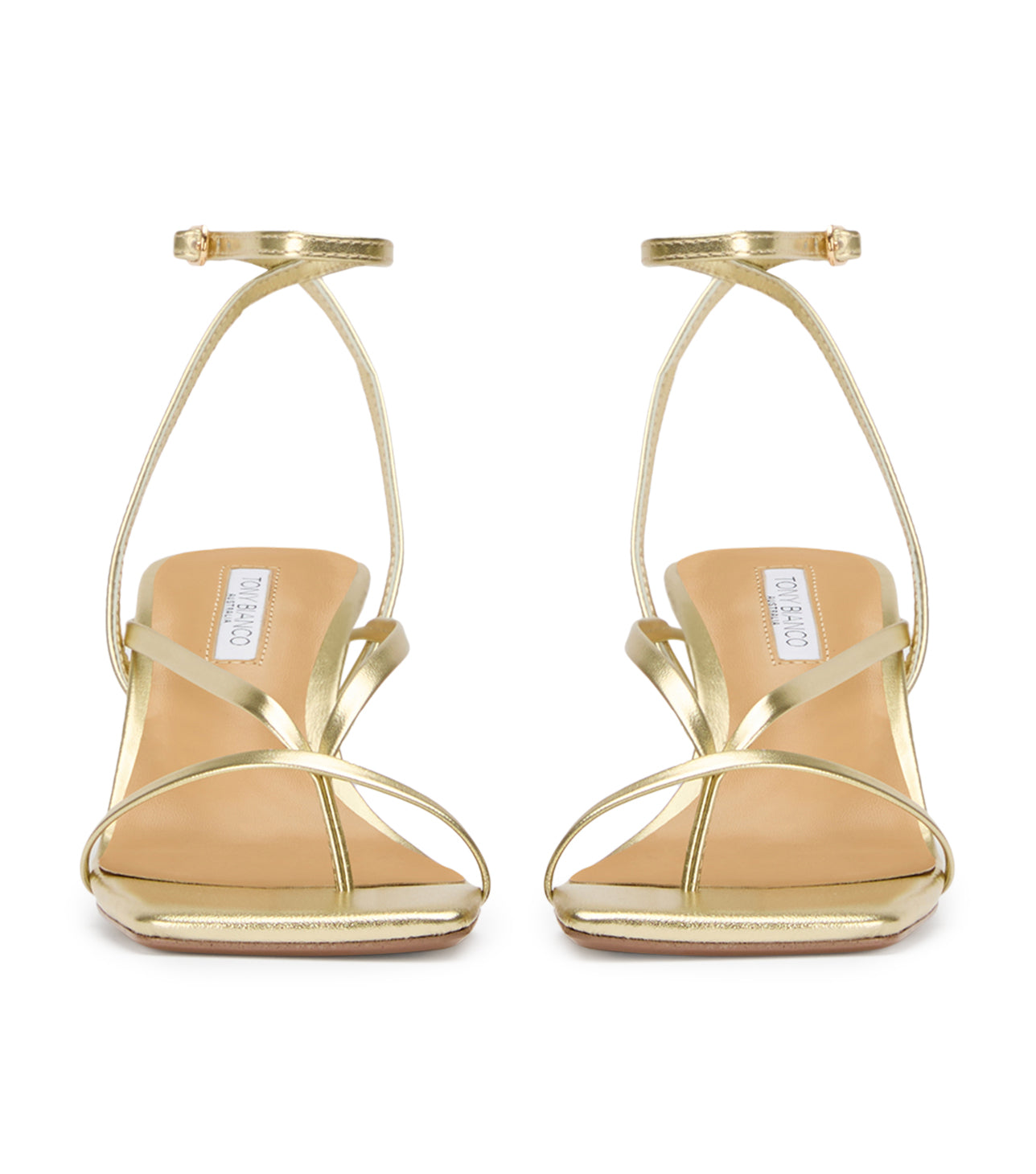Avi Gold Nappa Metallic - Tony Bianco For Sale