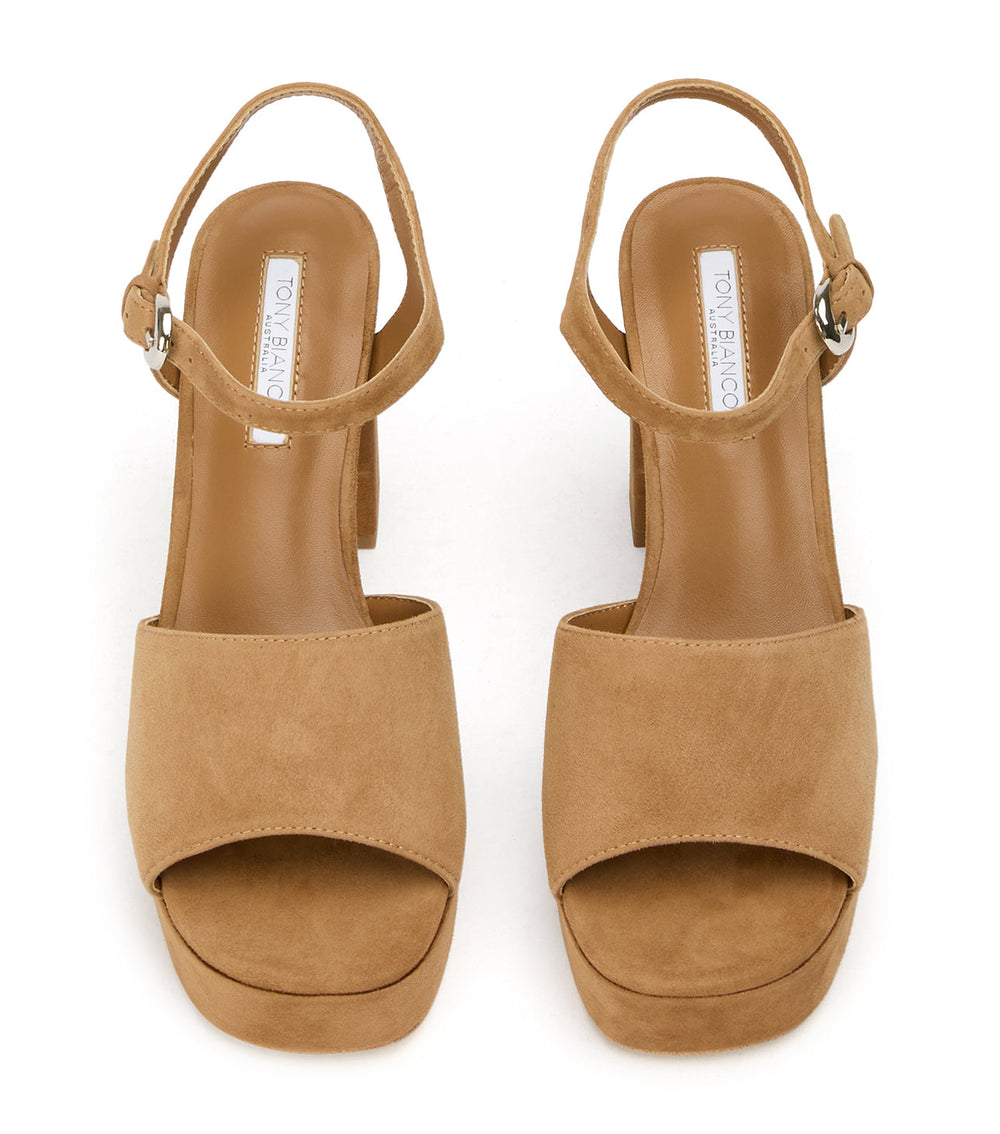 Farrah Taupe Suede - Tony Bianco Online Shop