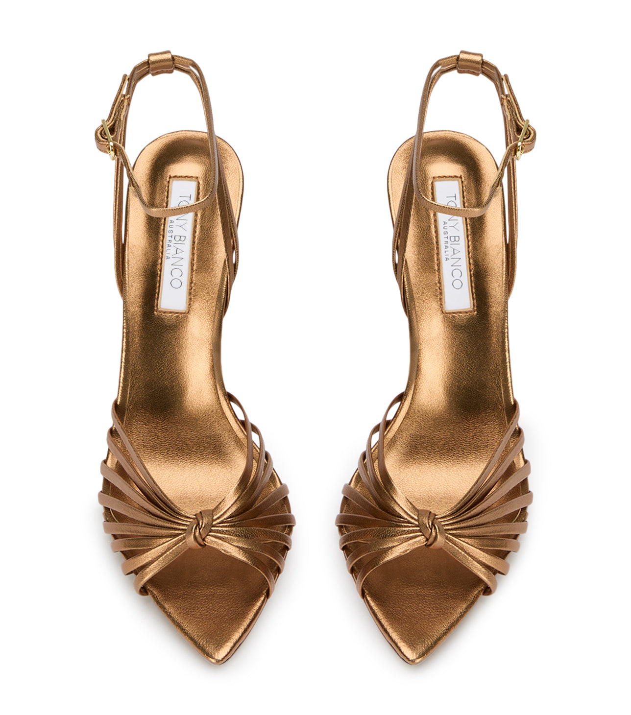 Maxos Bronze Nappa Metallic - Tony Bianco Sale