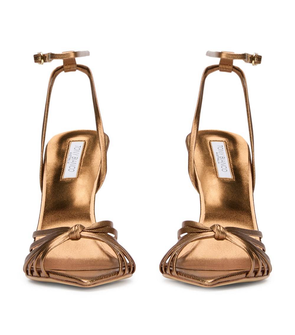 Maxos Bronze Nappa Metallic - Tony Bianco Sale