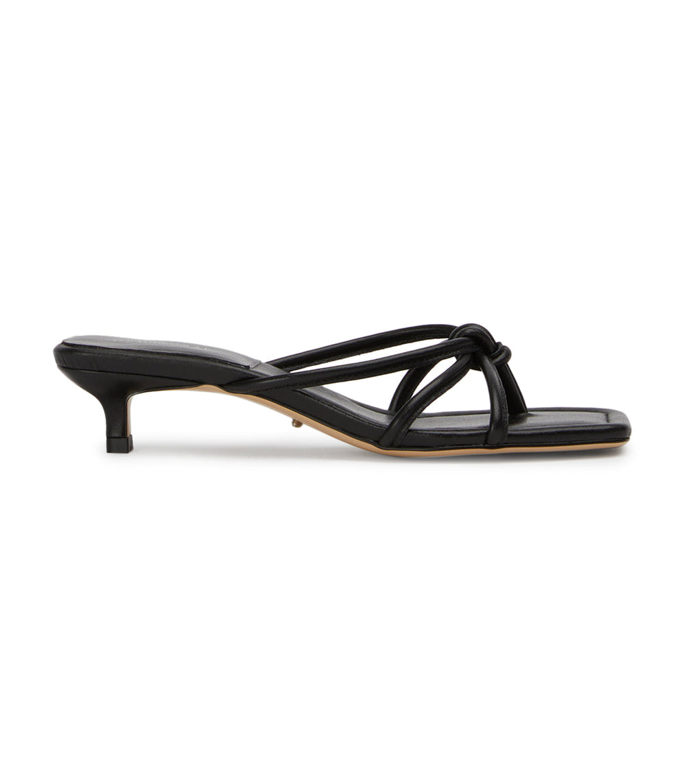 Tuscany Black Nappa Heels - Tony Bianco Online