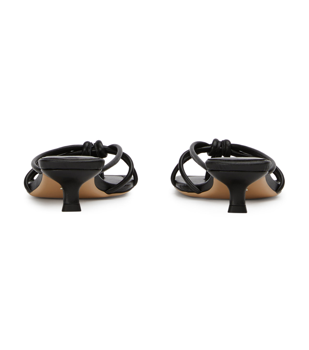 Tuscany Black Nappa Heels - Tony Bianco Online