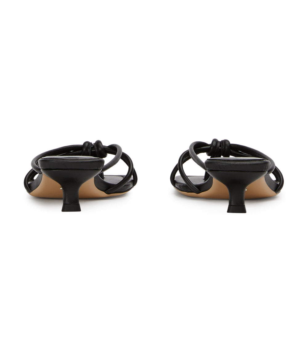 Tuscany Black Nappa Heels - Tony Bianco Online