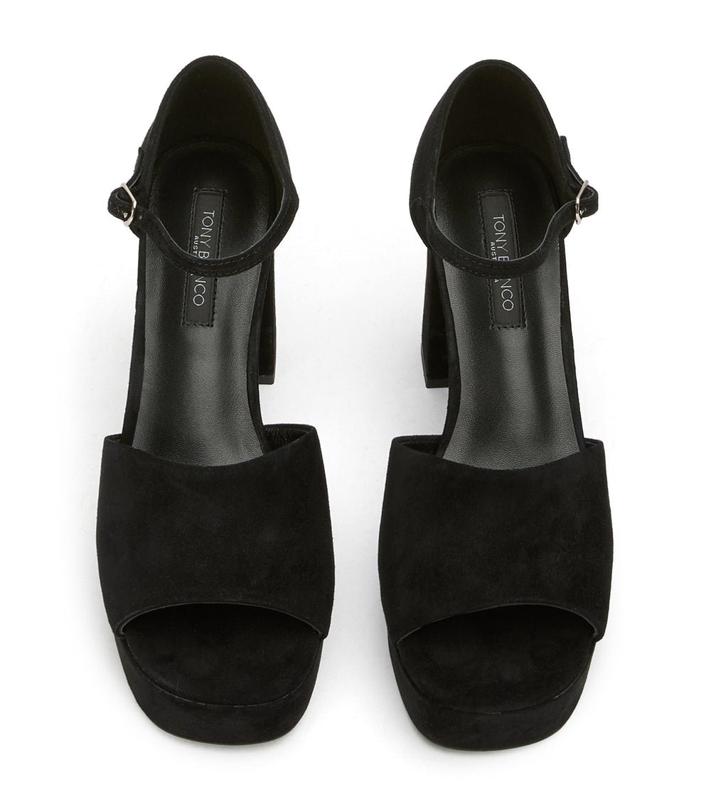 Flash Black Suede - Tony Bianco For Sale