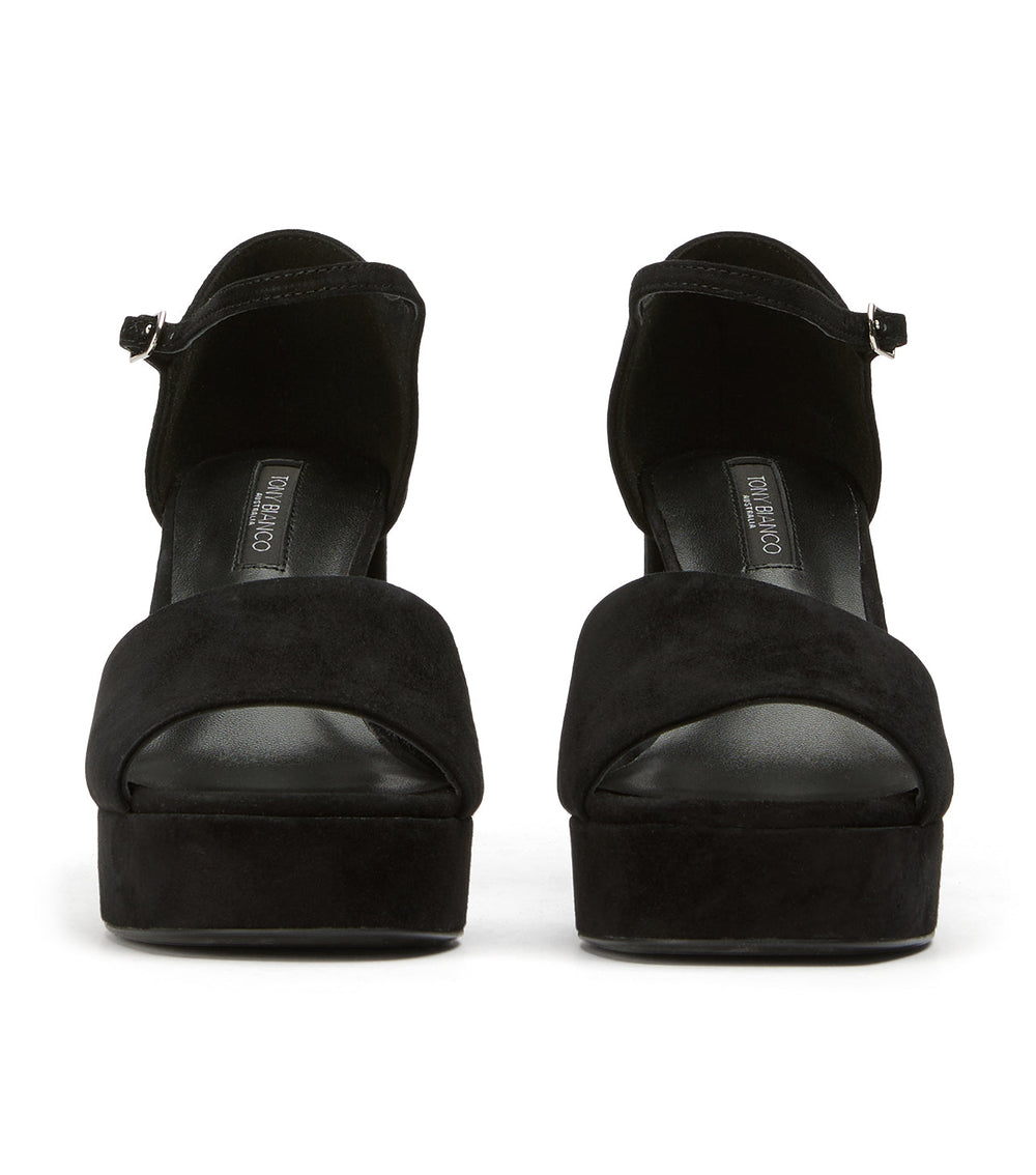Flash Black Suede - Tony Bianco For Sale