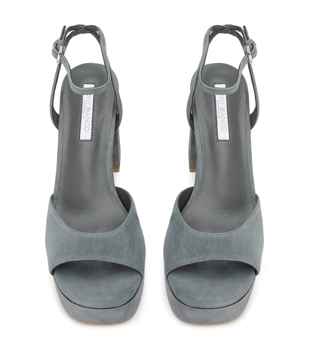 Freya Steel Suede - Tony Bianco US