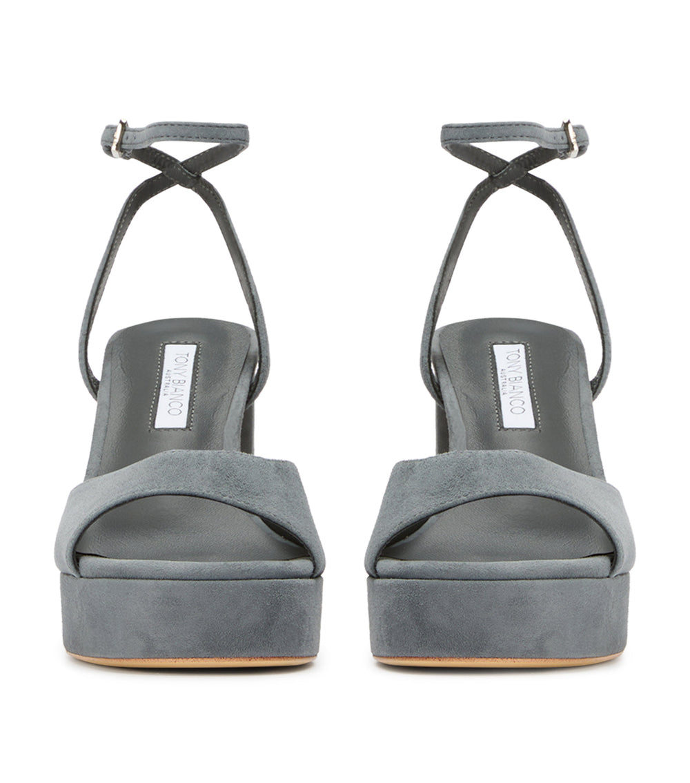 Freya Steel Suede - Tony Bianco US