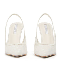 Noni Ivory Brocade - Tony Bianco Outlet