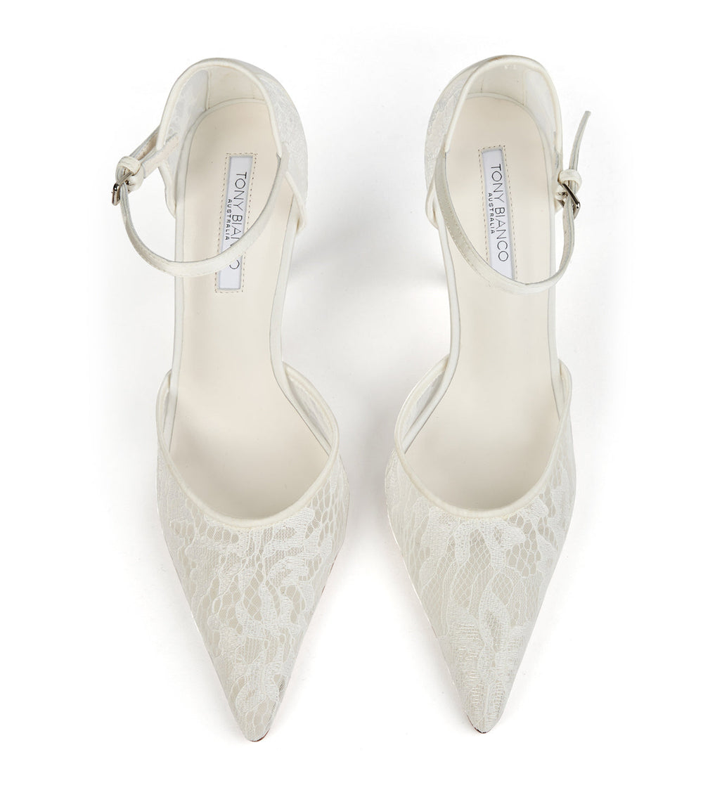 Nina Ivory Brocade - Tony Bianco Online Shop