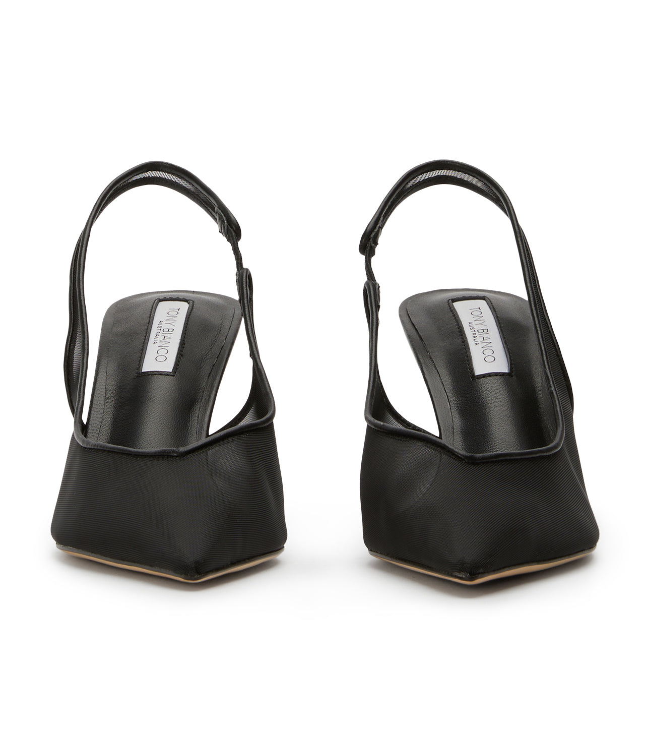 Breeze Black Nylon Heels - Tony Bianco Sale