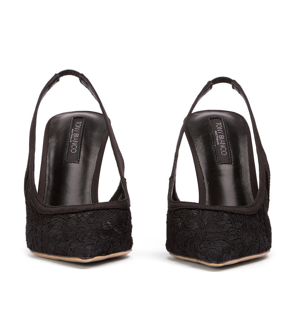 Noni Black Brocade - Tony Bianco Online