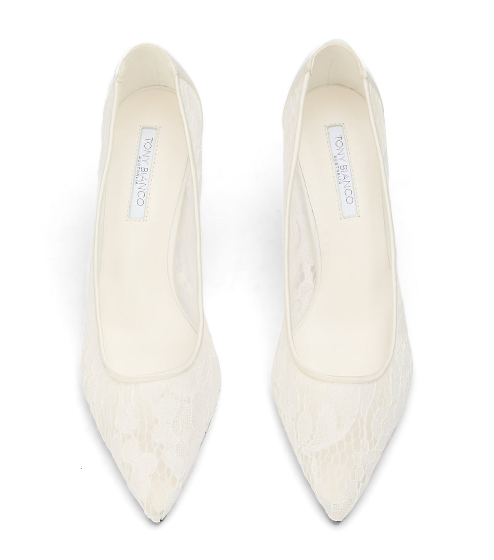 Paxos Ivory Brocade - Tony Bianco Discount