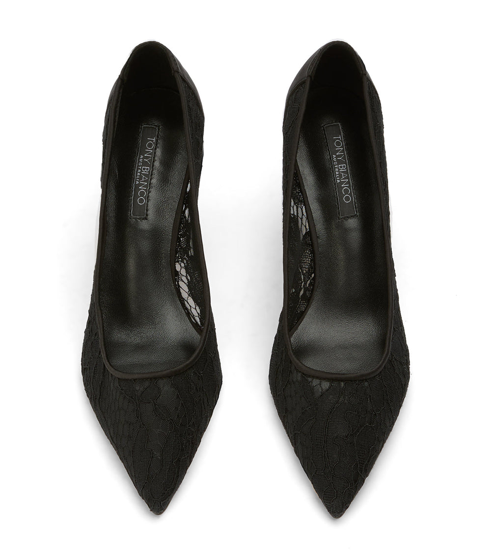 Paxos Black Brocade - Tony Bianco Online Shop