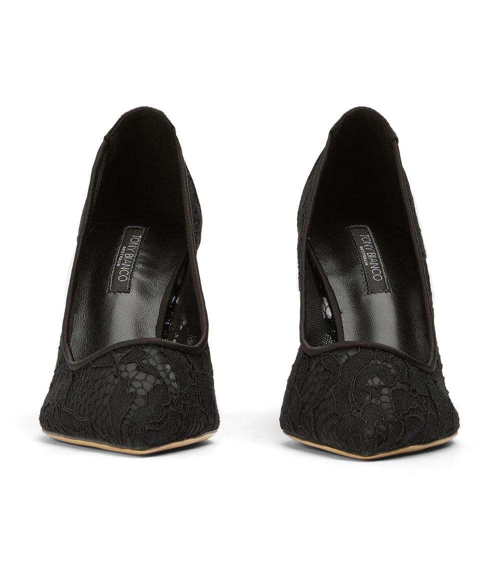 Paxos Black Brocade - Tony Bianco Online Shop